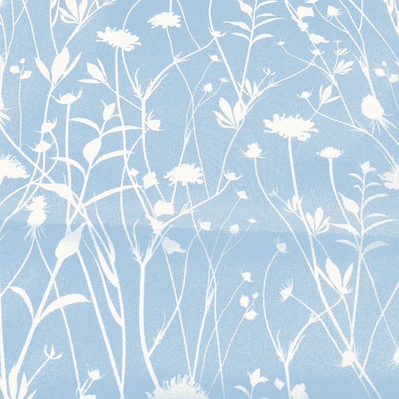Specialty Wildflower Ivory on Light Blue cuff